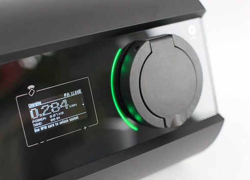 Wallbox Single - OLED Screen - Elbilgrossisten
